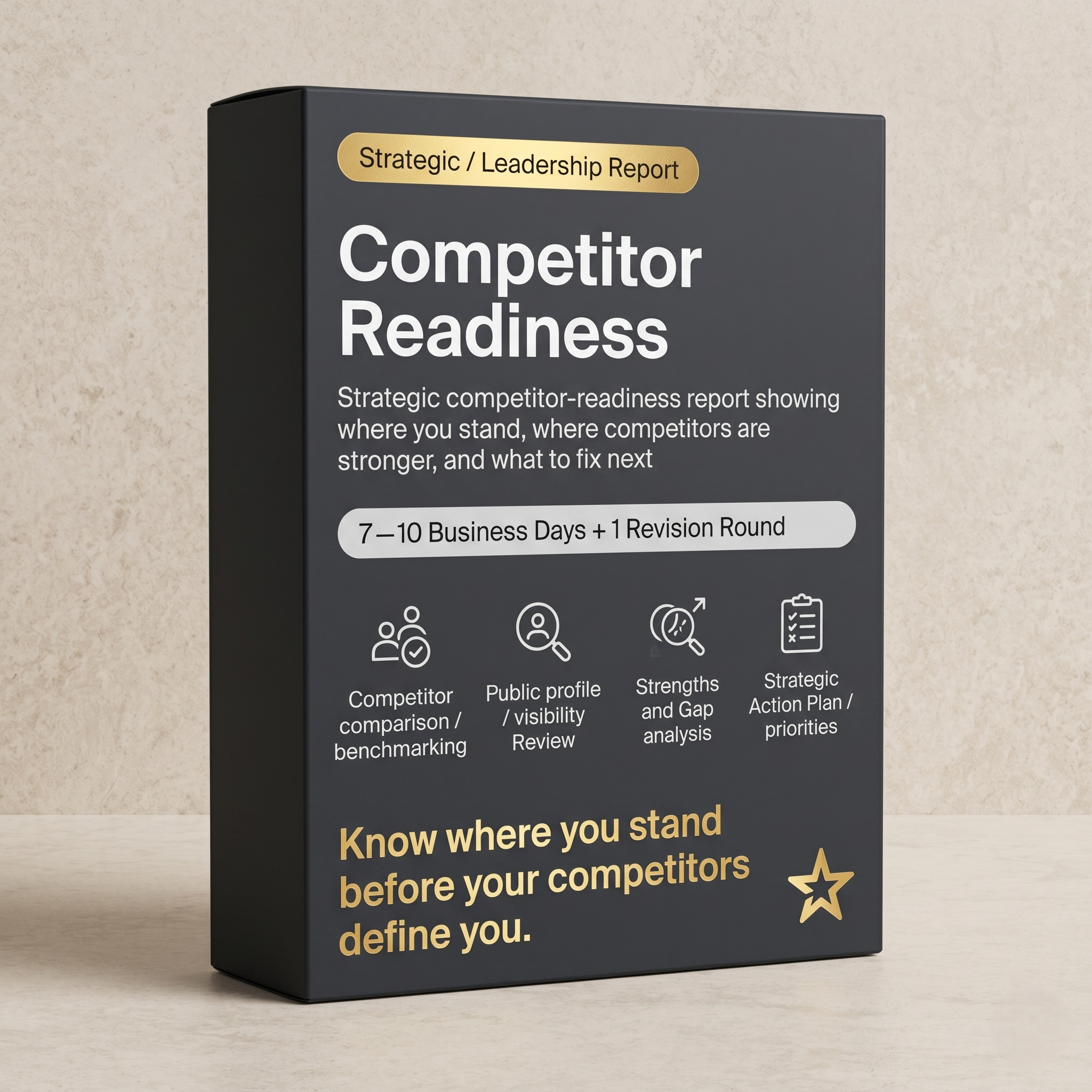 Competitor Readiness product package