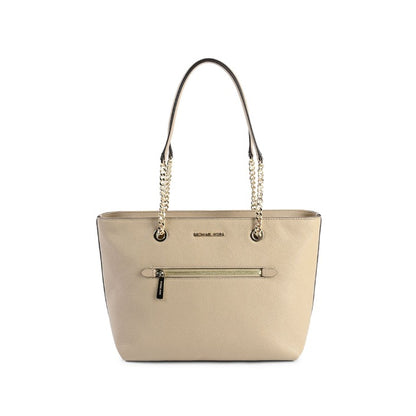 Michael Kors Medium fornt zip Chain Tote Bag 35F2GTTT2L CAMEL